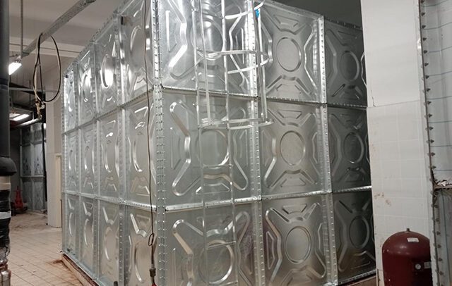 1 Tonluk Paslanmaz Su Deposu